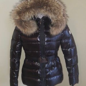Woman’s Moncler Coat with Fur trim